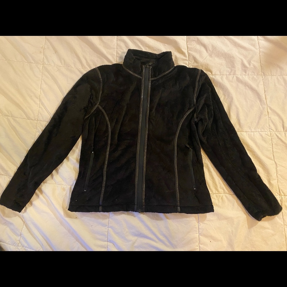 Wooly Bully plush fleece full zip